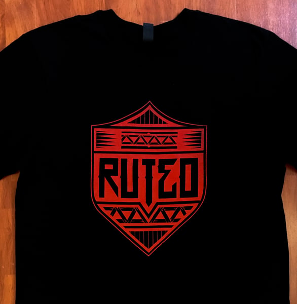 Image of RUTED SHIELD - BLACK