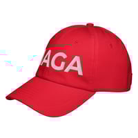 Image 4 of MAGA Trump - Under Armour® dad hat from PatriotsCo.com