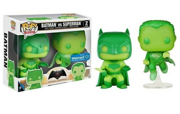 Image of Funko POP Heroes: Batman v Superman: Dawn of Justice [GITD 2-Pack Figures]