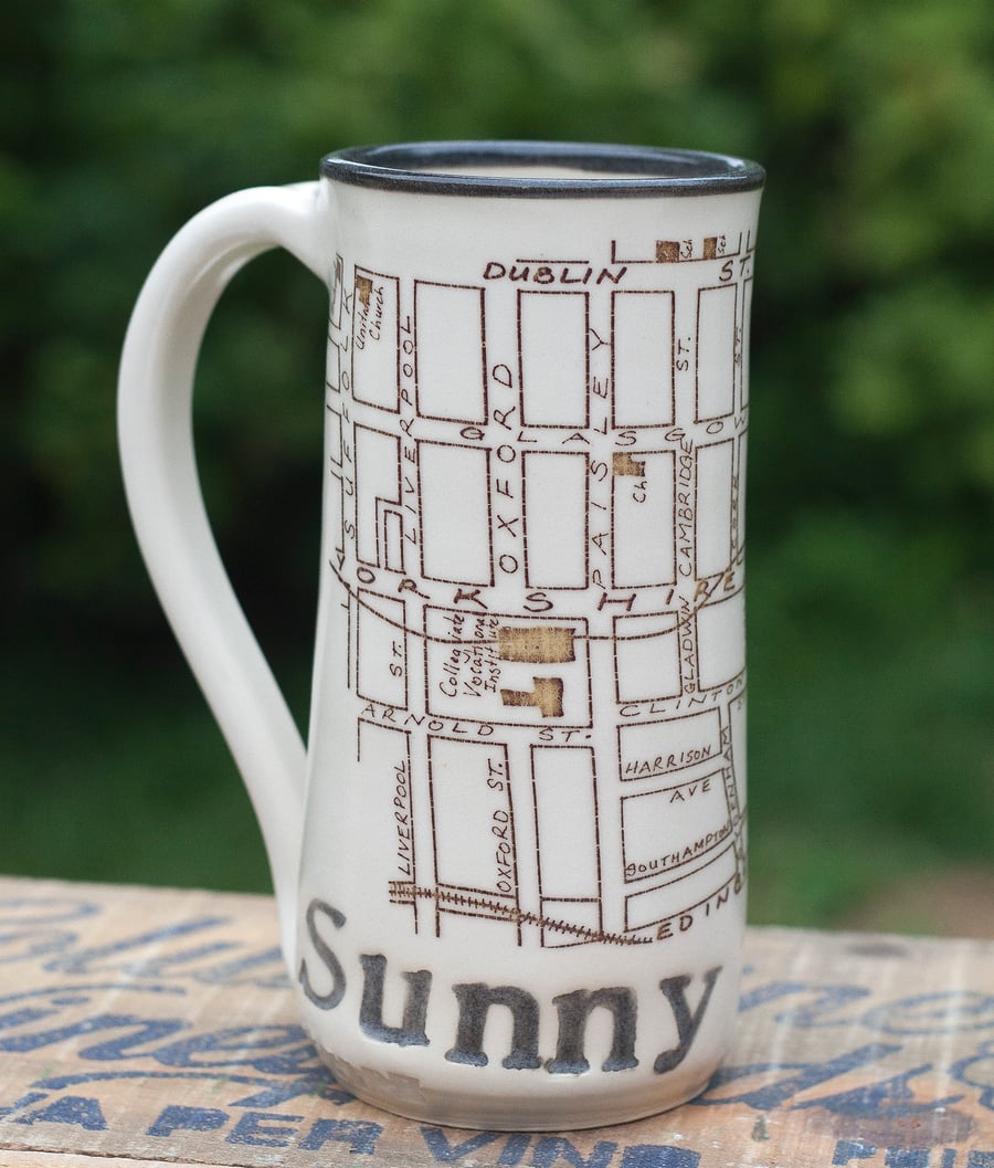 Image of Guelph Inspired 'Sunny Acres' Mug by Bunny Safari