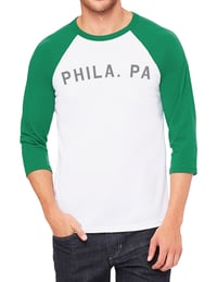 Image 1 of Phila. PA Football 3/4-Sleeve Shirt