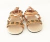 Indiah leather studded sandal - Tan