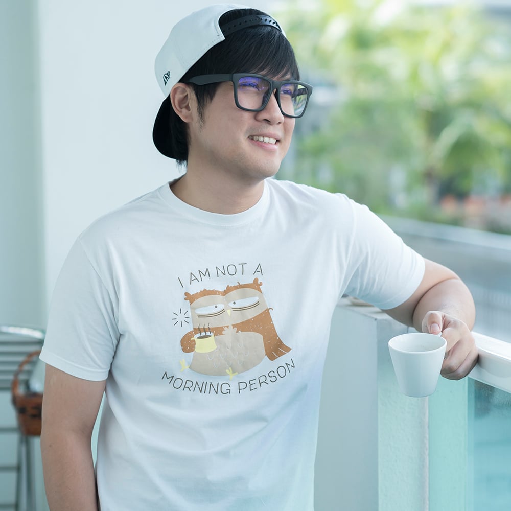 Image of I'm Not A Morning Person - Unisex Tee