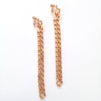 Image 1 of Longues boucles d'oreilles Sweet Chain / Long  Earrings Sweet Chain