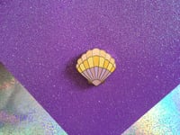 Image 3 of Sunrise Shell Enamel Pin
