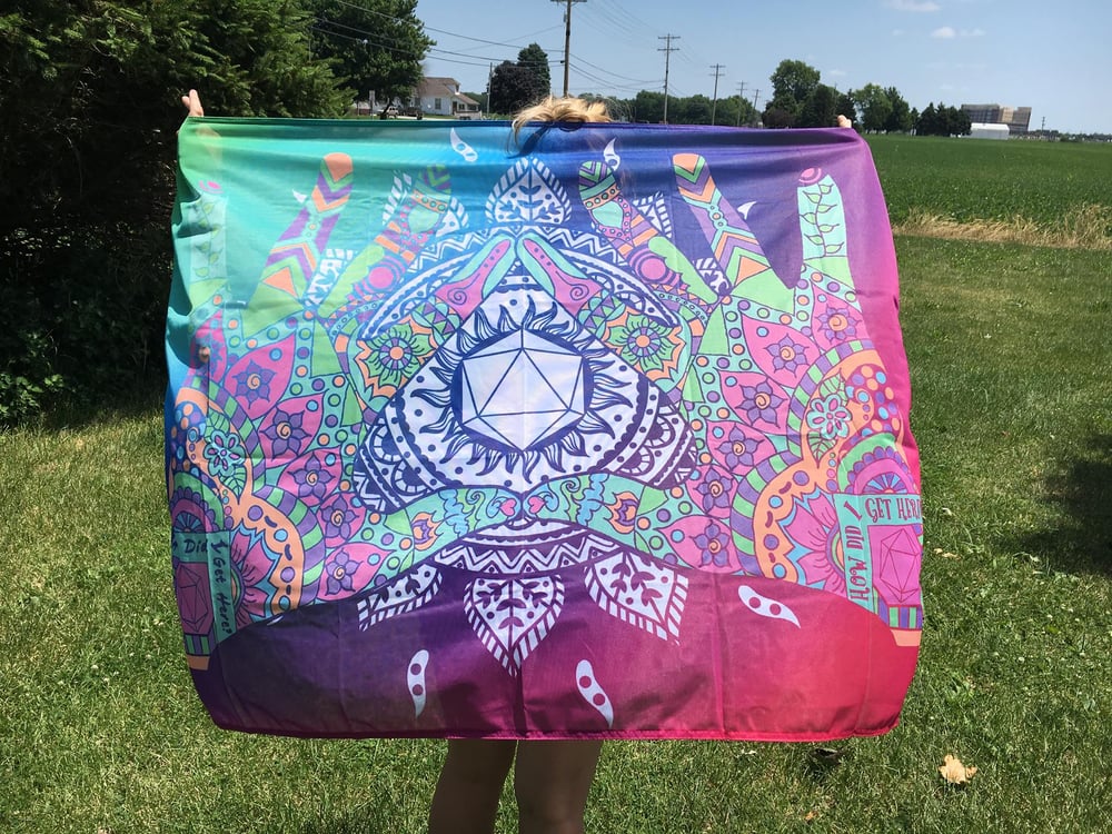 Image of Odesza 'How Did I Get Here?' Festival Flags Preorder