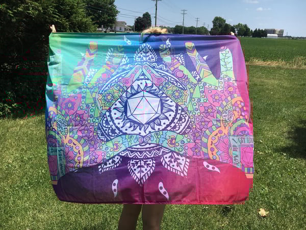 Image of Odesza 'How Did I Get Here?' Festival Flags Preorder