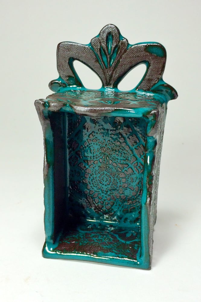 Image of Turquoise box shrine