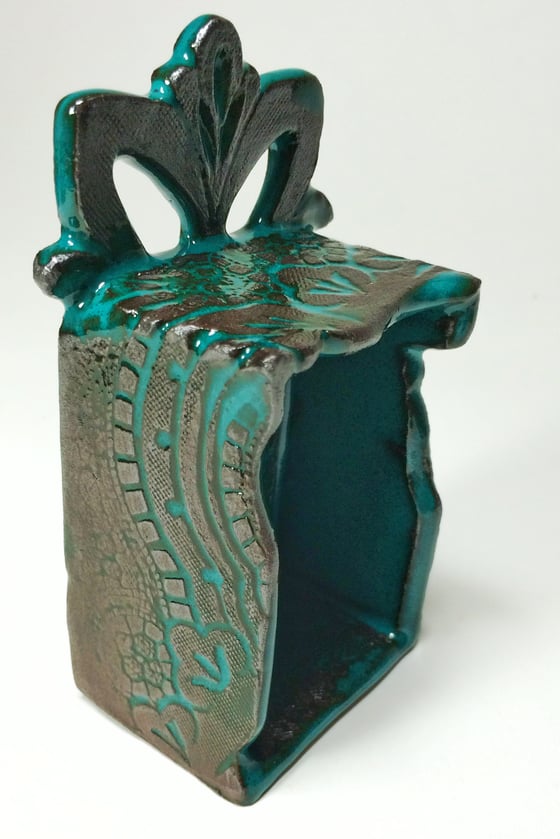 Image of Turquoise box shrine