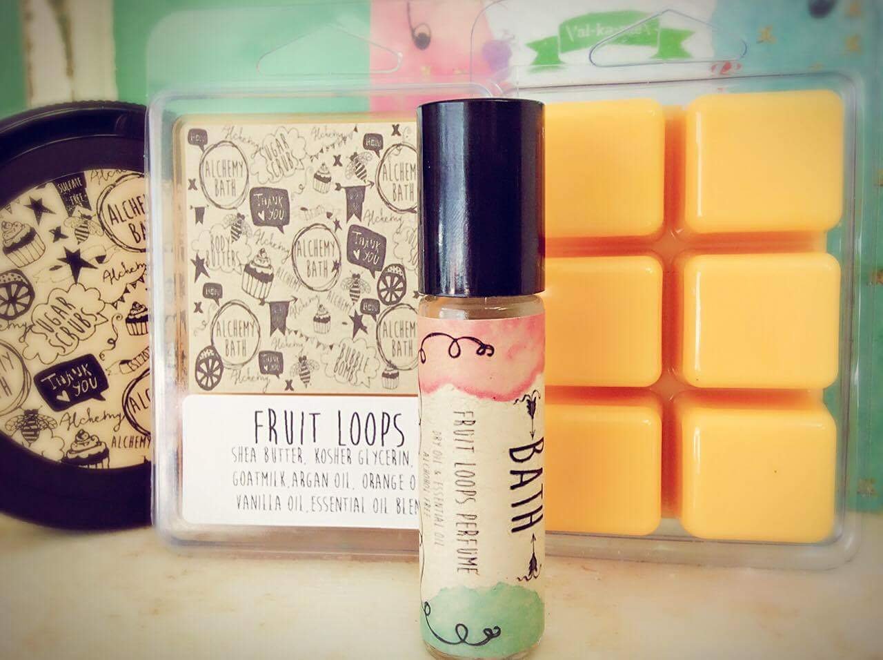 Image of Fruit Loops Cubed Soap & Roll On Perfume Duo