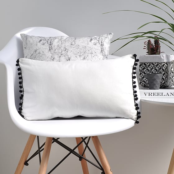 Image of Mono Bobble Edge Cushion