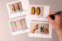 Set of Four Autograph Mini Prints