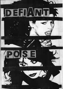 Image of VOID (UK 1979) 7" with DEFIANT POSE 9 Fanzine