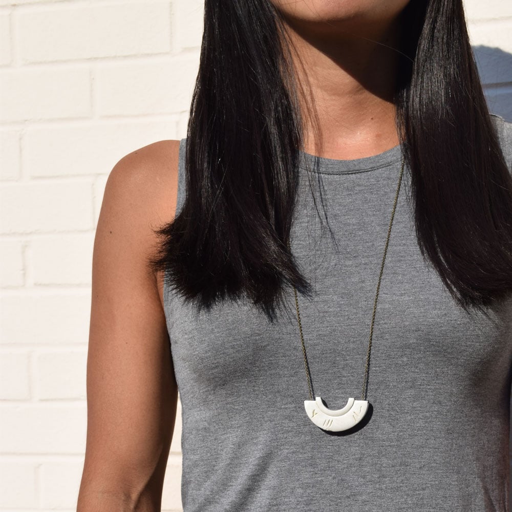 Image of double half circle