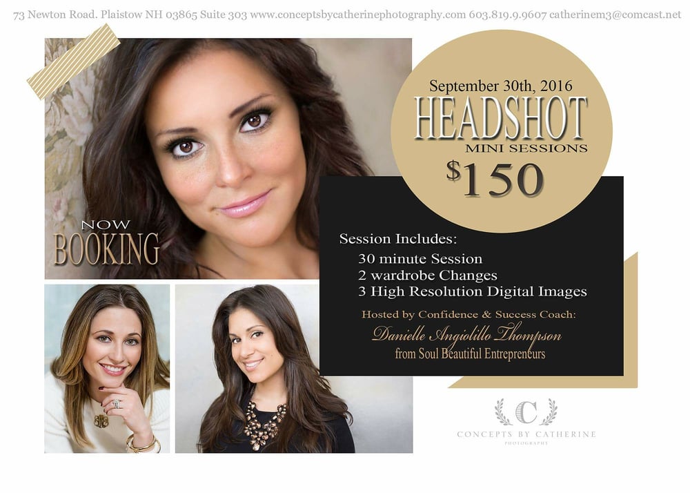 Image of Head Shot Mini Session Sign Up
