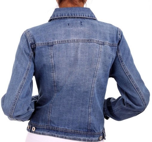 Image of Distressed Denim Jacket 