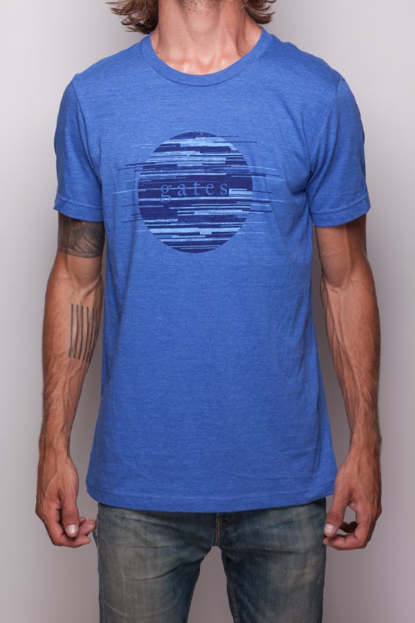 Image of Blue 'Parallel' Shirt