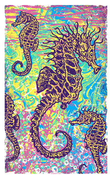 Image of Seahorse Art Print