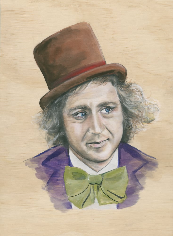 Image of Willy Wonka Giclee Print