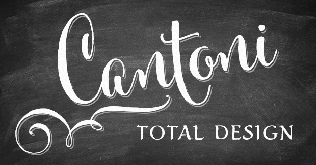 Image of Cantoni Total Design Font