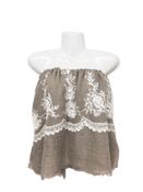 Image of Rum & Ruffles Collection Top/Skirt CARAMEL 