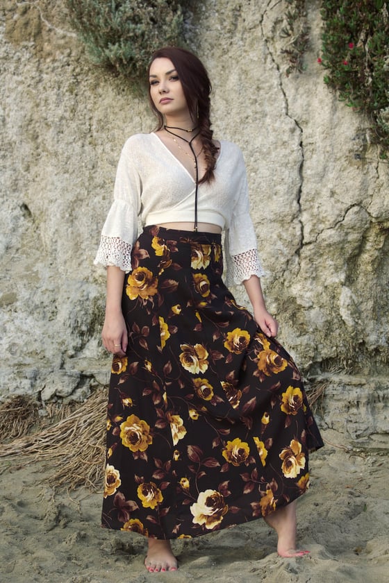 Image of The Rosa Midi Skirt