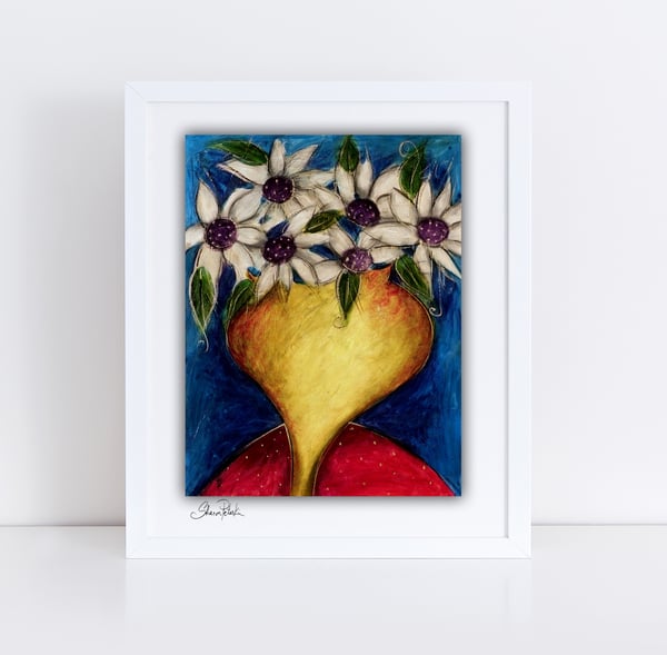 Image of Vase Of Flowers PRINT