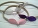 Image of ROCK BOTTOM BLOWOUT SALE  Nylon headband with Leather Bow -12 colors