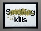 Image of The Kills 2016 Tour poster GOLD