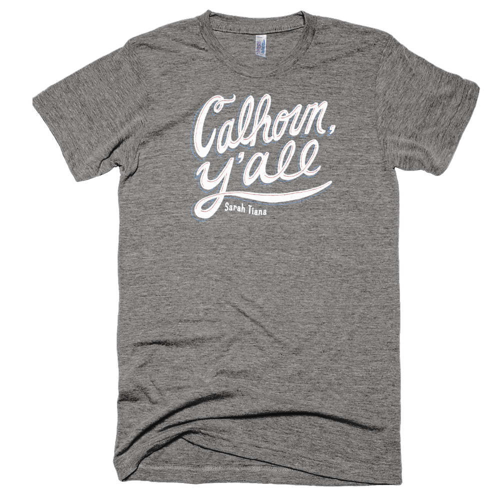 Image of CAlHOUN Y'ALL - GRAY SHIRT