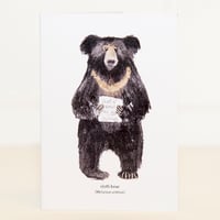 Sloth Bear Mini Card