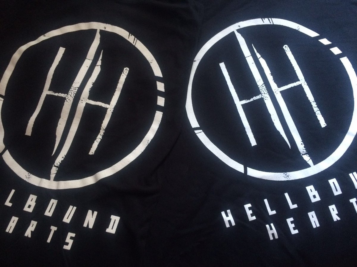 Hellbound Hearts — Hellbound Hearts Band Logo T-Shirt