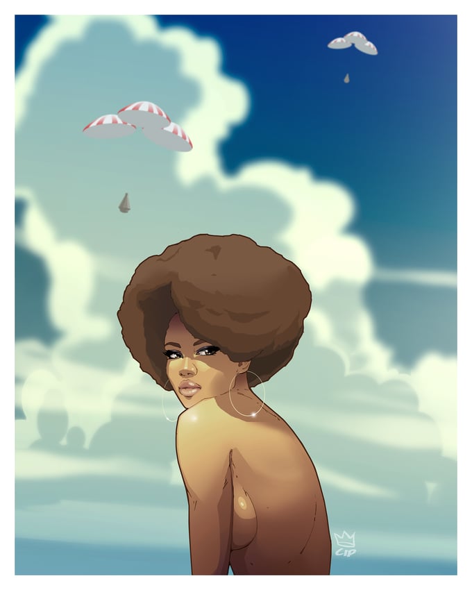 Image of Afros and Spaceships