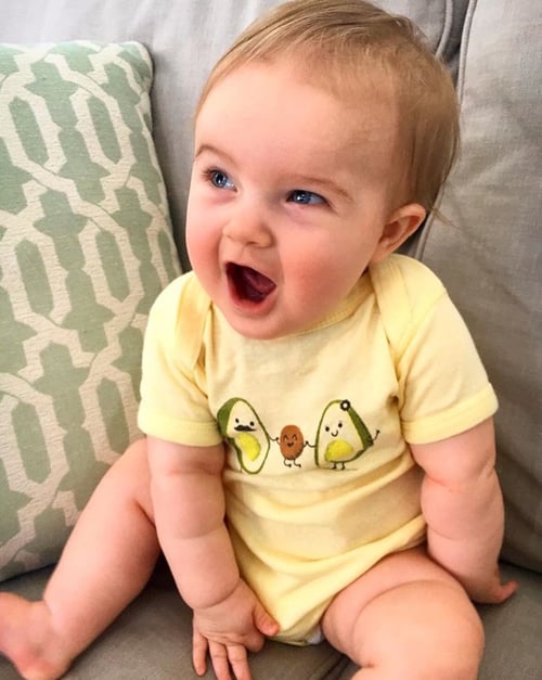 Image of Avocado Family! Toddler Tee/Baby Bodysuit