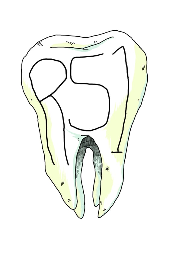 Image of Tooth Sticker