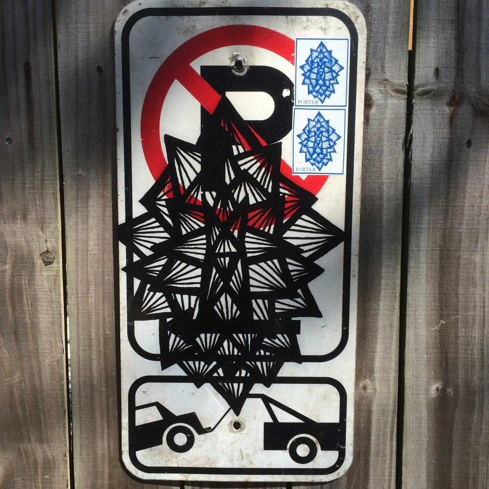 Image of No parking sign