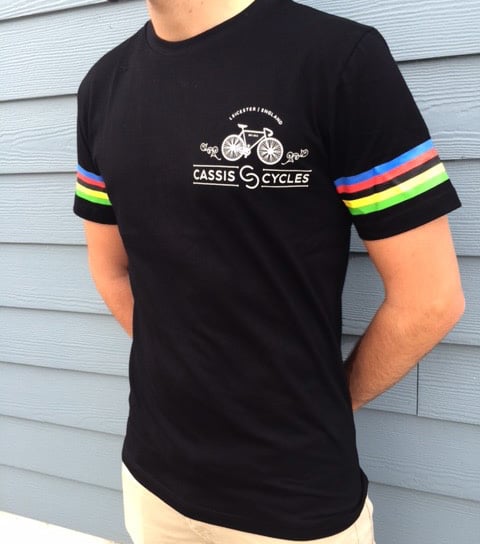 Image of Cassis Cycles | T-shirt Noir