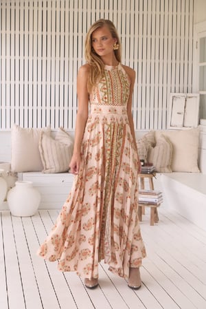 Image of Heirloom Print Endless Summer Maxi Dress. By JAASE