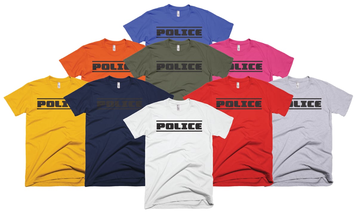 police t shirts for sale