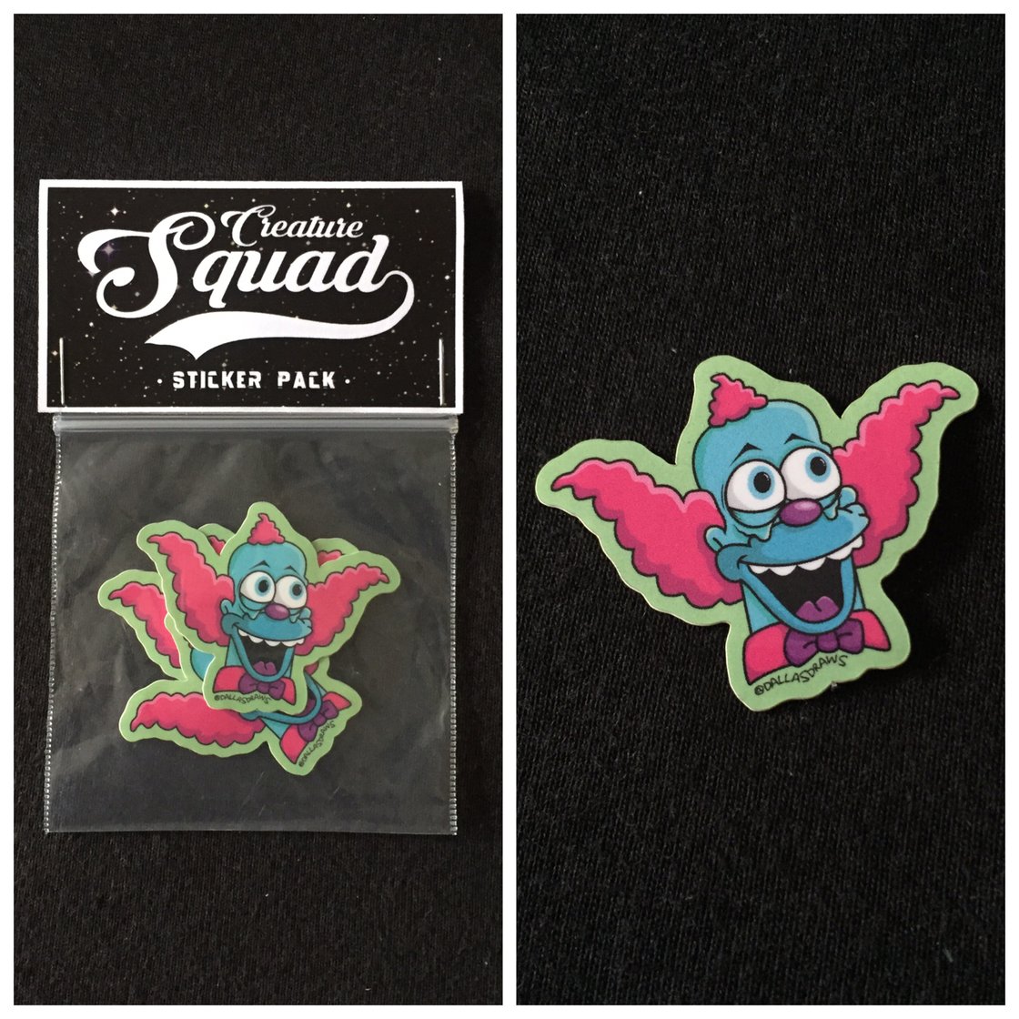 Image of Creature Krusty Stickers