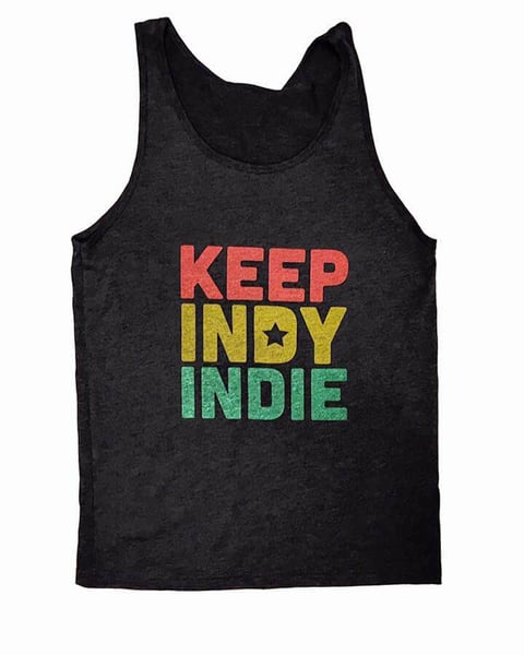 Image of Keep Indy Indie "Reggae" Tank (Limited Edition!) w/ Free Sticker Pack