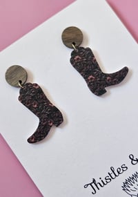 Image 5 of Western Boots Printed Dangles 