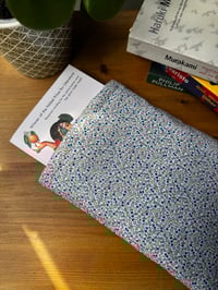Image 3 of Padded Book Sleeve Liberty Suffolk Meadow
