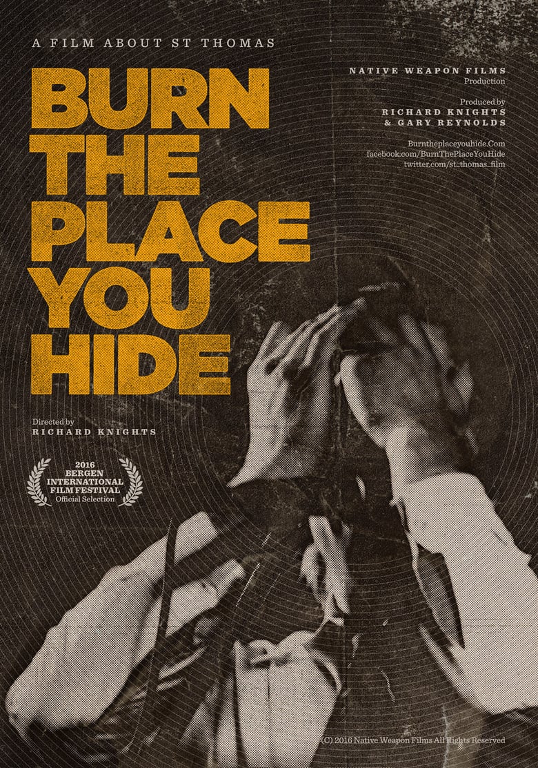 Image of Burn The Place You Hide: The St Thomas Film DVD (Norwegian release)