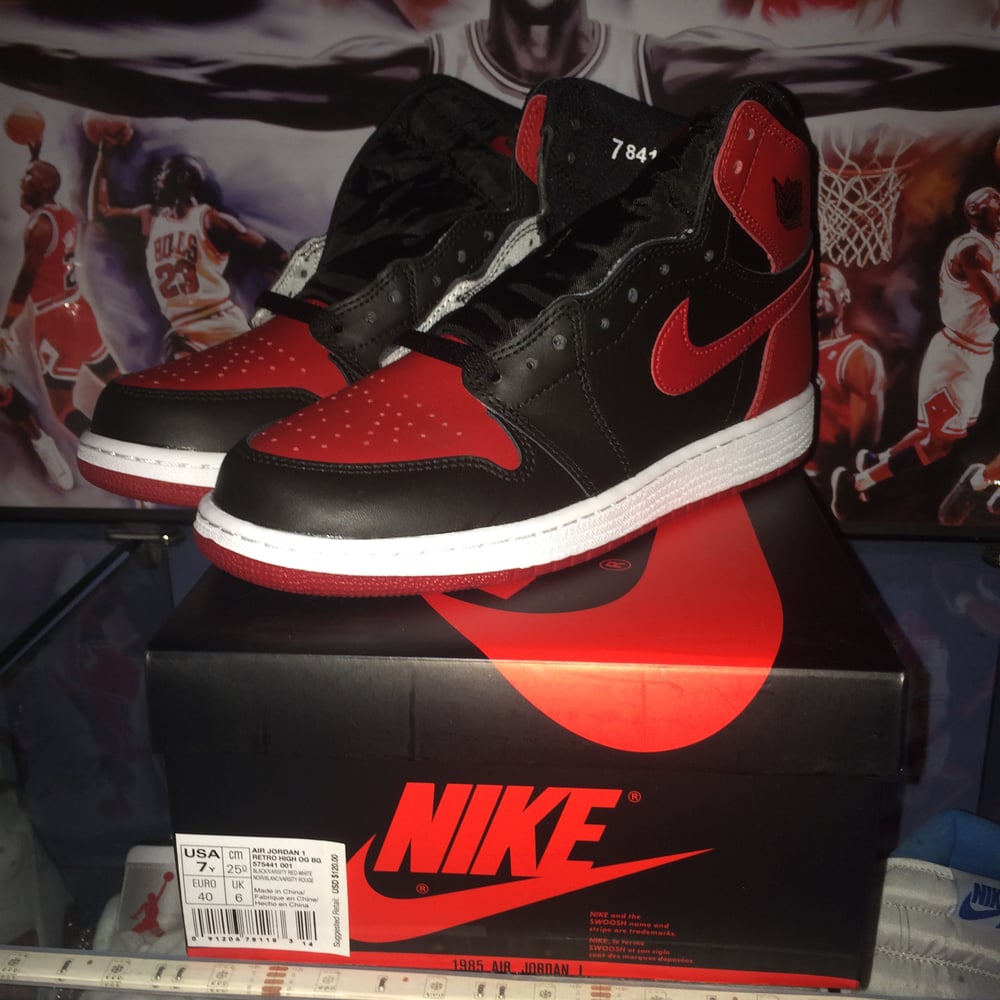 Nike Air Jordan 1 Retro High OG GS Banned 575441-001