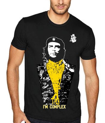 Image of I'm Complex tee (gold foil)