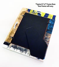 Image 4 of Picture Frame for 5x7 photo. Made from Recycled Skateboards by Deckstool