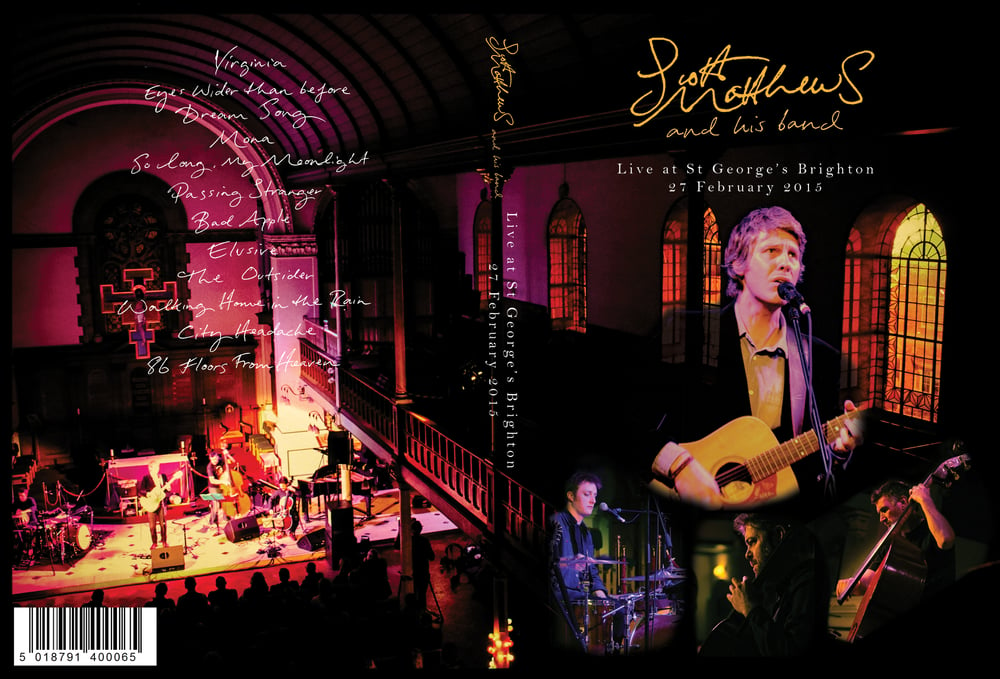 Image of Scott Matthews - Live At St George's Brighton DVD