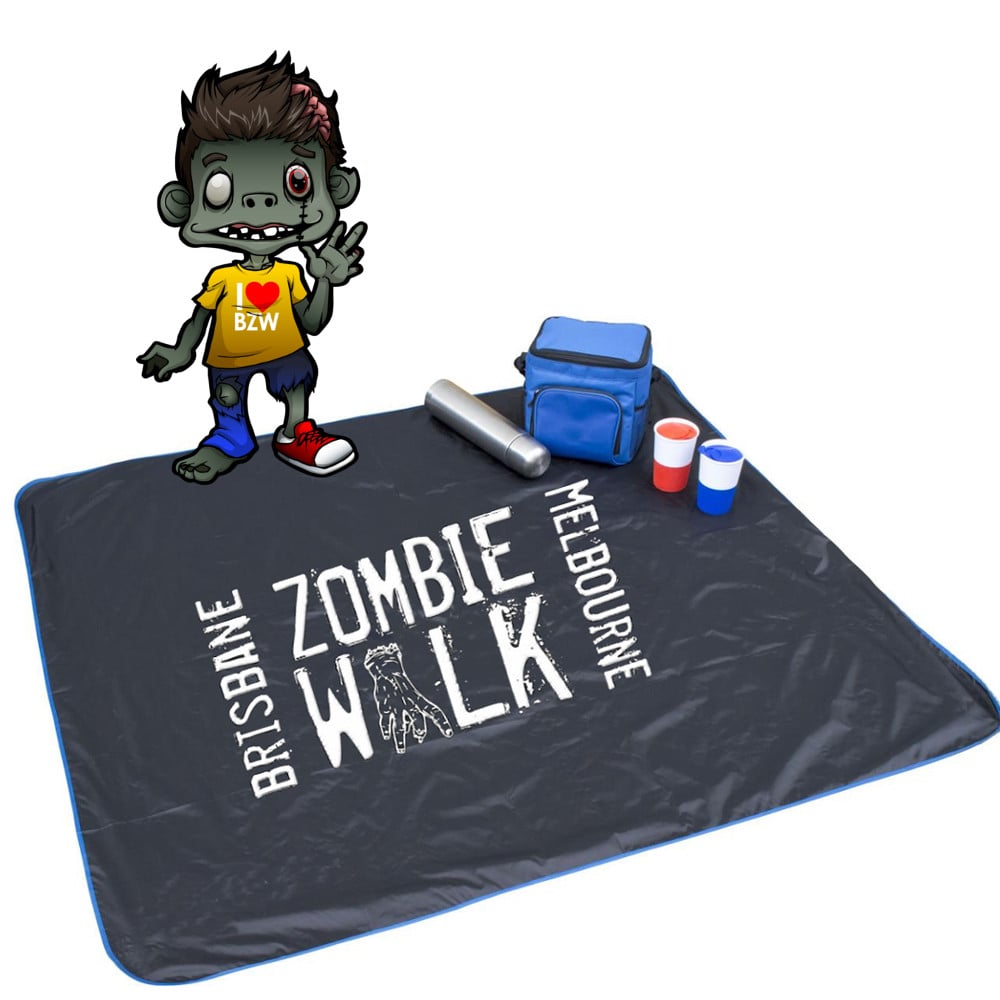 Image of Zombie Walk Picnic Mat