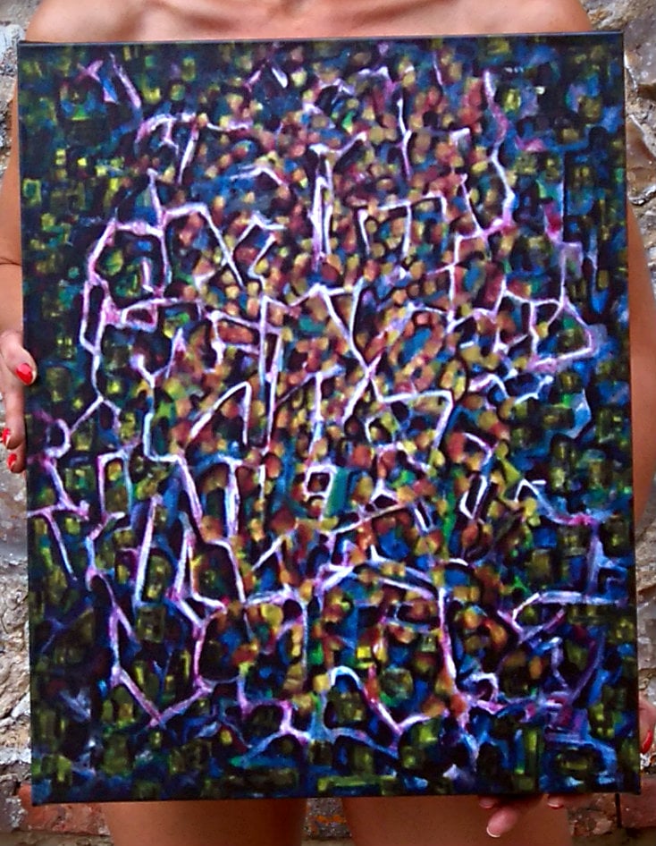 Image of "Seasons" - Print on canvas